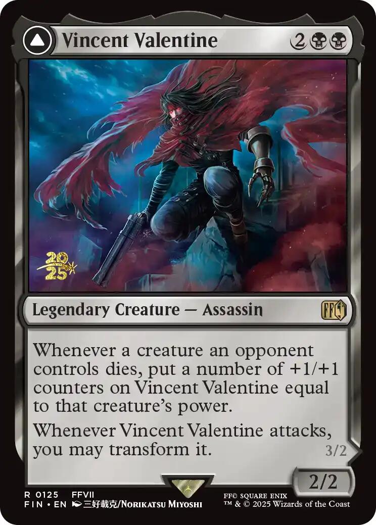 Vincent Valentine // Galian Beast [FINAL FANTASY Prerelease Promo] | Exor Games Dartmouth