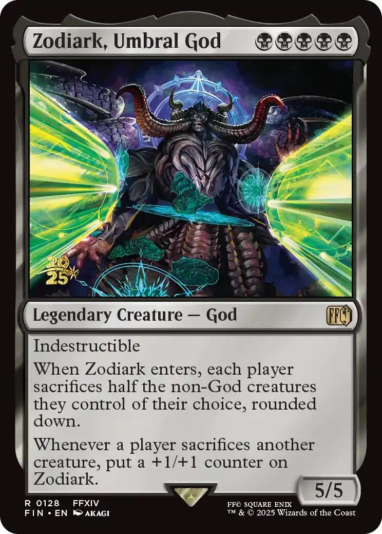 Zodiark, Umbral God [FINAL FANTASY Prerelease Promo] | Exor Games Dartmouth