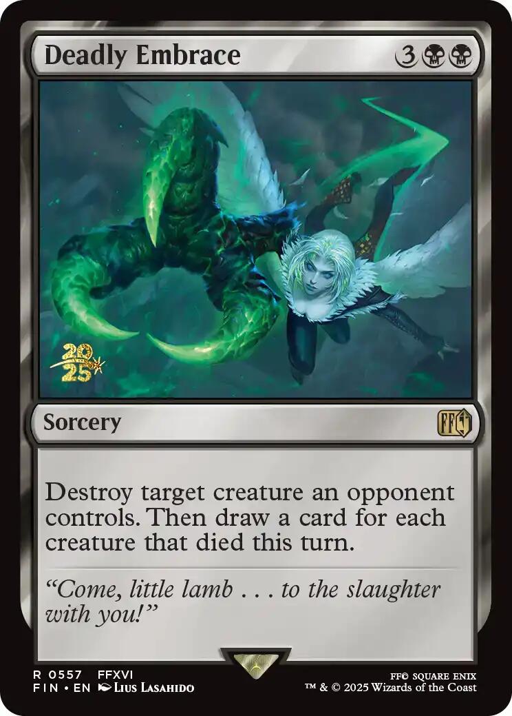 Deadly Embrace [FINAL FANTASY Prerelease Promo] | Exor Games Dartmouth
