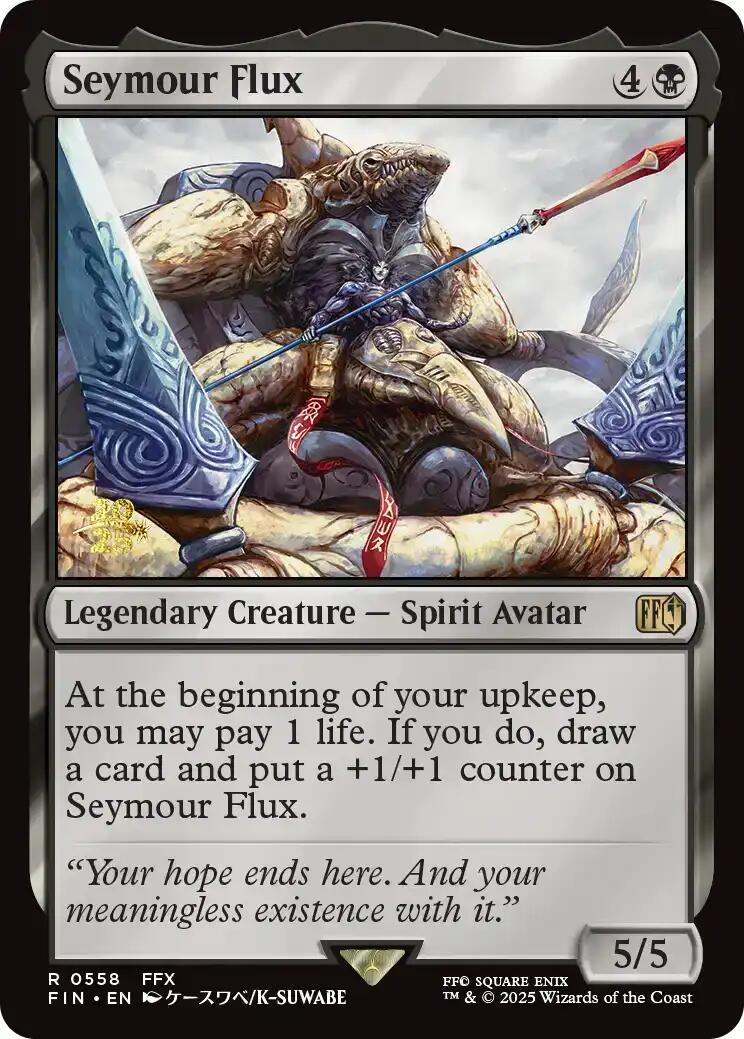 Seymour Flux [FINAL FANTASY Prerelease Promo] | Exor Games Dartmouth