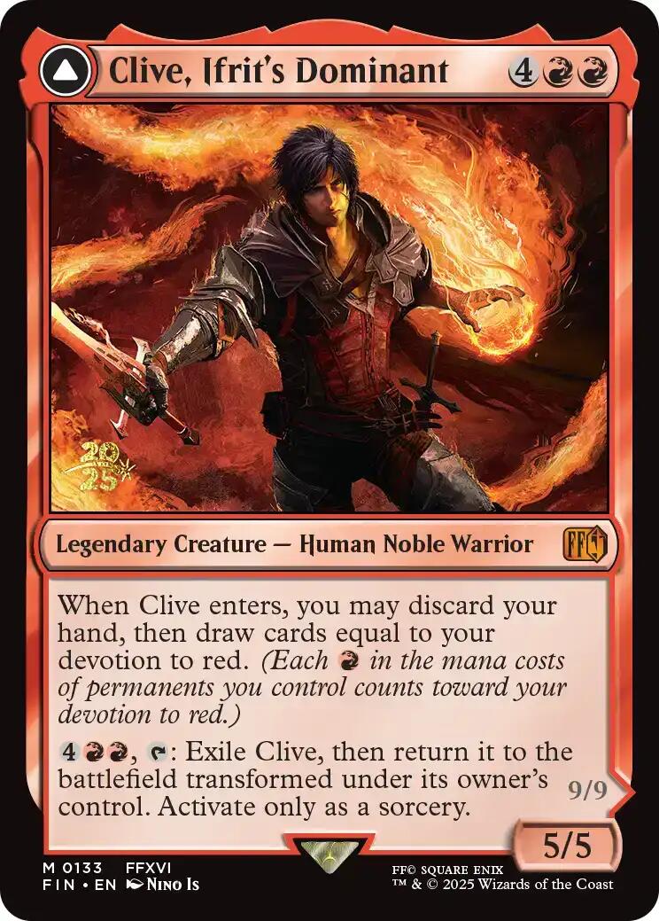 Clive, Ifrit's Dominant [FINAL FANTASY Prerelease Promo] | Exor Games Dartmouth