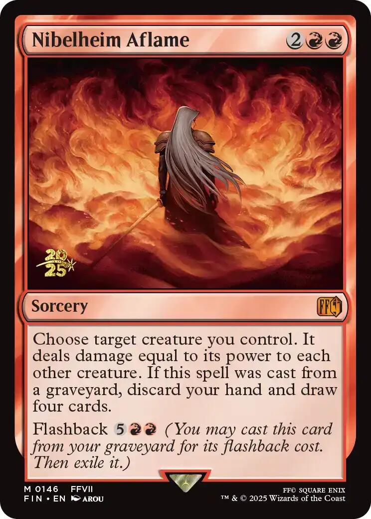Nibelheim Aflame [FINAL FANTASY Prerelease Promo] | Exor Games Dartmouth