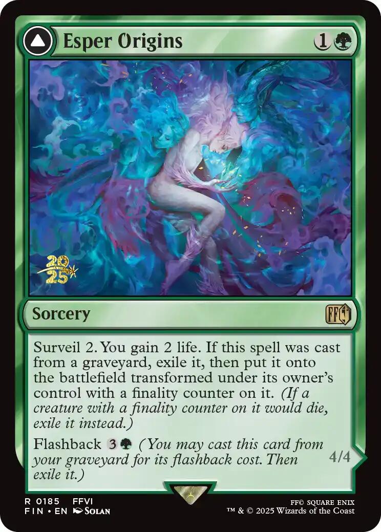 Esper Origins // Summon: Esper Maduin [FINAL FANTASY Prerelease Promo] | Exor Games Dartmouth