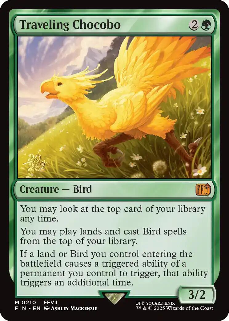 Traveling Chocobo [FINAL FANTASY Prerelease Promo] | Exor Games Dartmouth
