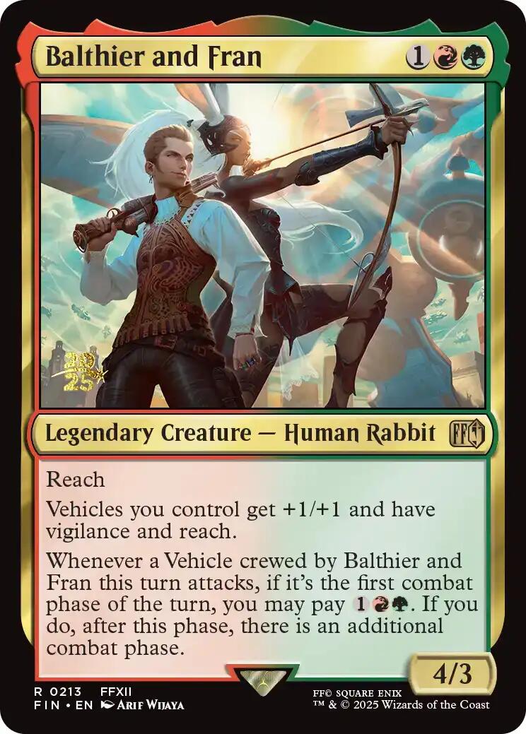 Balthier and Fran [FINAL FANTASY Prerelease Promo] | Exor Games Dartmouth