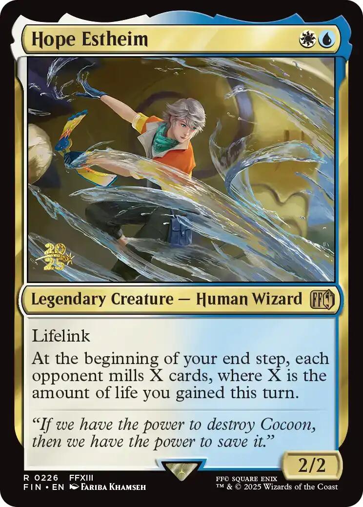 Hope Estheim [FINAL FANTASY Prerelease Promo] | Exor Games Dartmouth