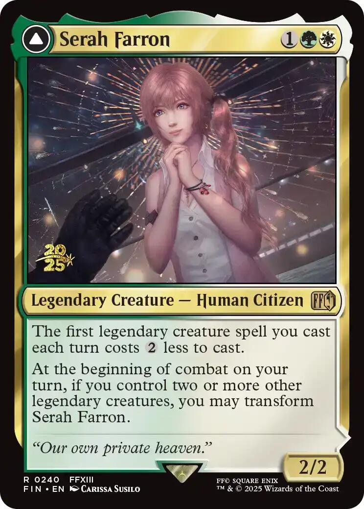 Serah Farron [FINAL FANTASY Prerelease Promo] | Exor Games Dartmouth