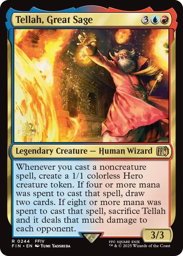 Tellah, Great Sage [FINAL FANTASY Prerelease Promo] | Exor Games Dartmouth