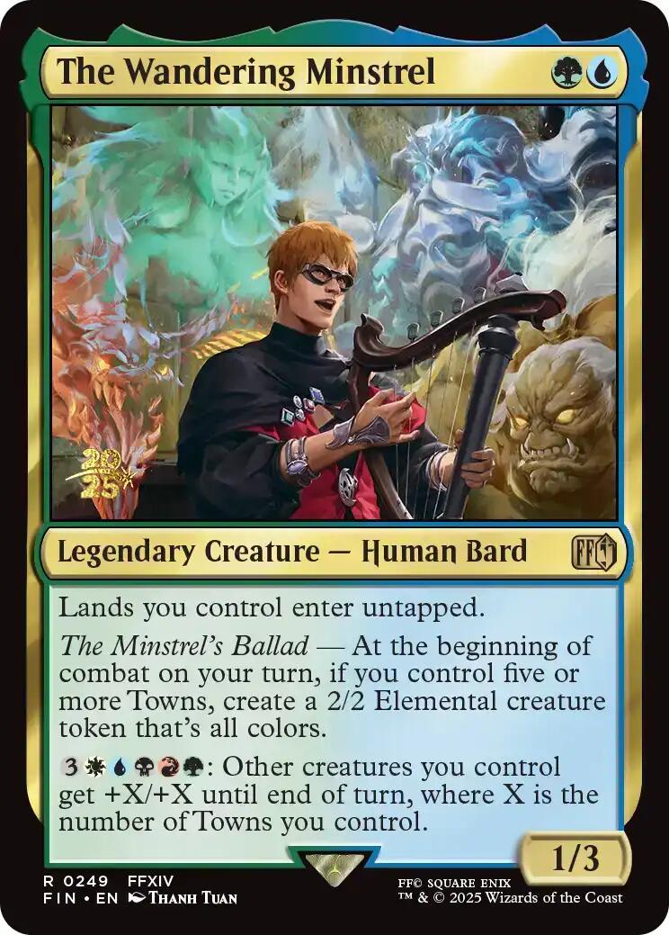 The Wandering Minstrel [FINAL FANTASY Prerelease Promo] | Exor Games Dartmouth