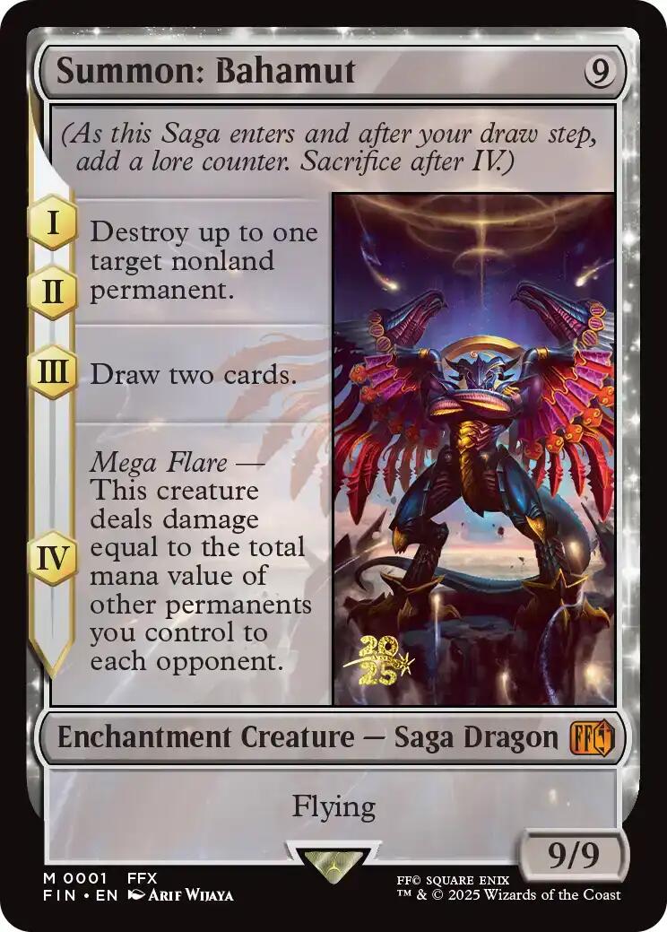 Summon: Bahamut [FINAL FANTASY Prerelease Promo] | Exor Games Dartmouth