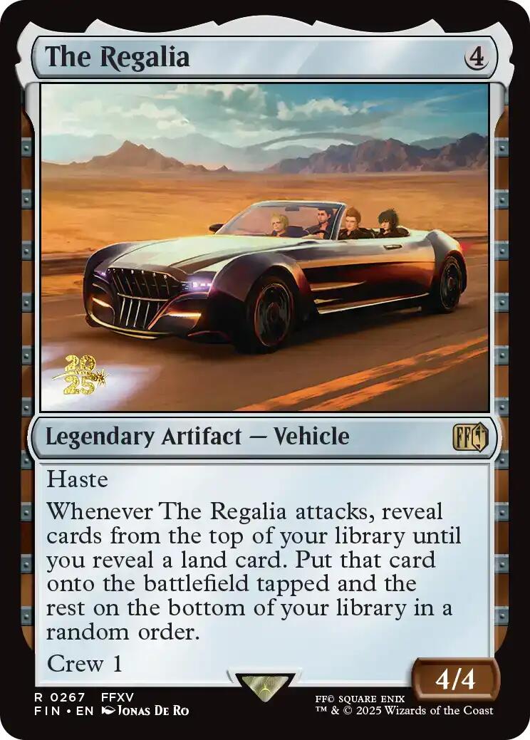 The Regalia [FINAL FANTASY Prerelease Promo] | Exor Games Dartmouth