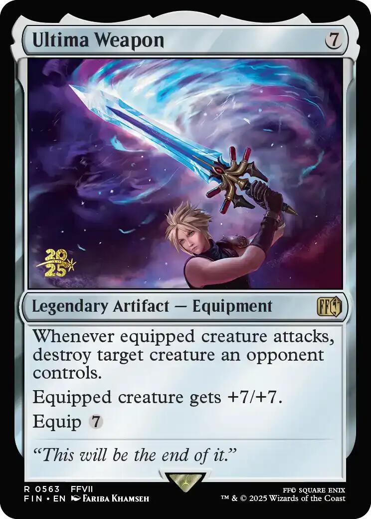 Ultima Weapon [FINAL FANTASY Prerelease Promo] | Exor Games Dartmouth