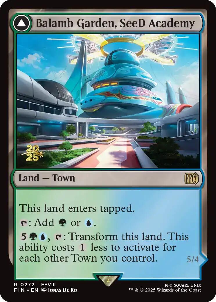 Balamb Garden, SeeD Academy // Balamb Garden, Airborne [FINAL FANTASY Prerelease Promo] | Exor Games Dartmouth