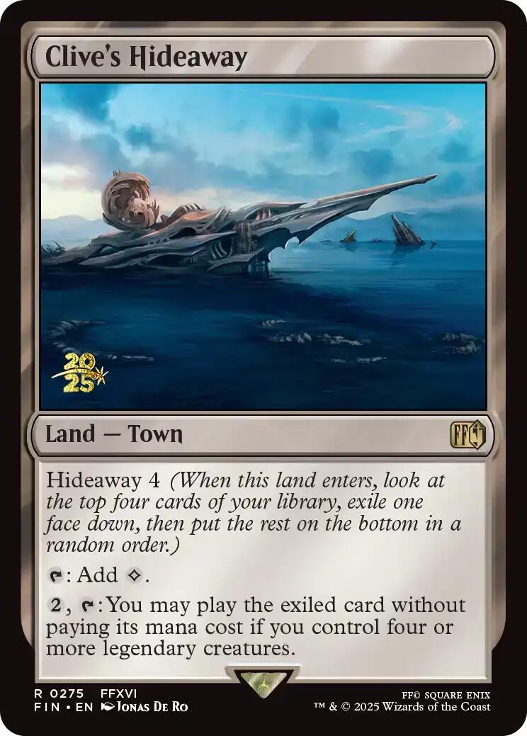 Clive's Hideaway [FINAL FANTASY Prerelease Promo] | Exor Games Dartmouth