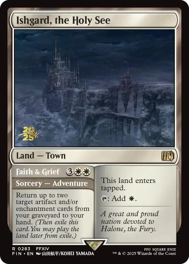 Ishgard, the Holy See [FINAL FANTASY Prerelease Promo] | Exor Games Dartmouth