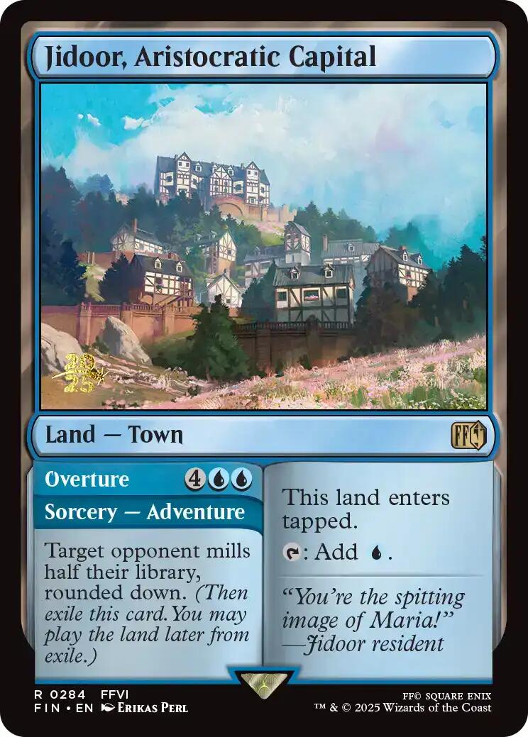 Jidoor, Aristocratic Capital [FINAL FANTASY Prerelease Promo] | Exor Games Dartmouth