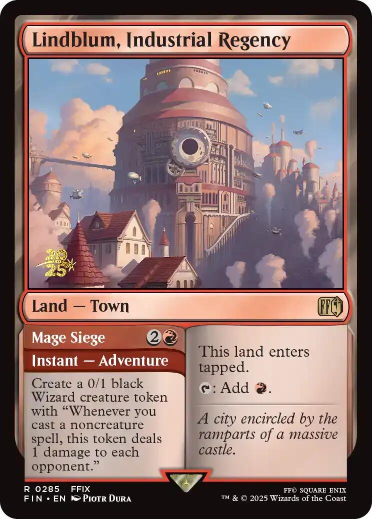 Lindblum, Industrial Regency [FINAL FANTASY Prerelease Promo] | Exor Games Dartmouth