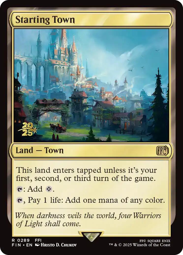 Starting Town [FINAL FANTASY Prerelease Promo] | Exor Games Dartmouth