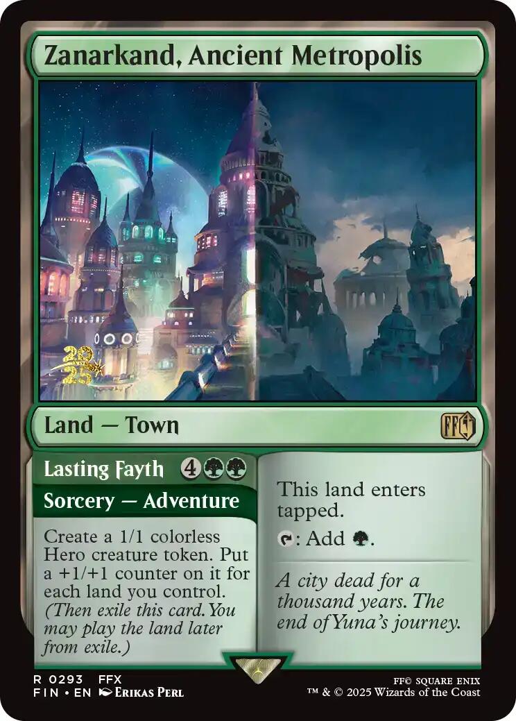 Zanarkand, Ancient Metropolis [FINAL FANTASY Prerelease Promo] | Exor Games Dartmouth