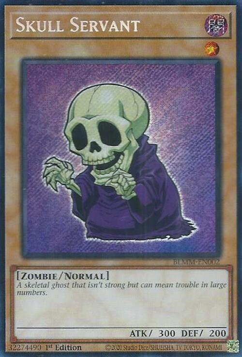 Skull Servant [BLMM-EN002] Secret Rare | Exor Games Dartmouth