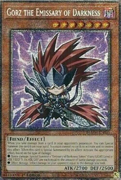 Gorz the Emissary of Darkness (Starlight Rare) [BLMM-EN005] Starlight Rare | Exor Games Dartmouth