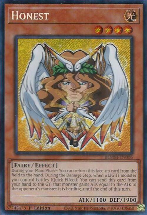 Honest [BLMM-EN006] Secret Rare | Exor Games Dartmouth