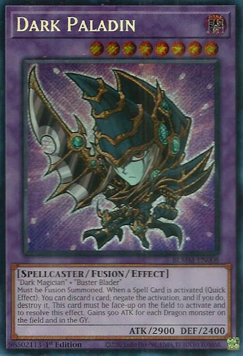 Dark Paladin [BLMM-EN008] Secret Rare | Exor Games Dartmouth