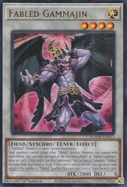 Fabled Gammajin [BLMM-EN013] Ultra Rare | Exor Games Dartmouth