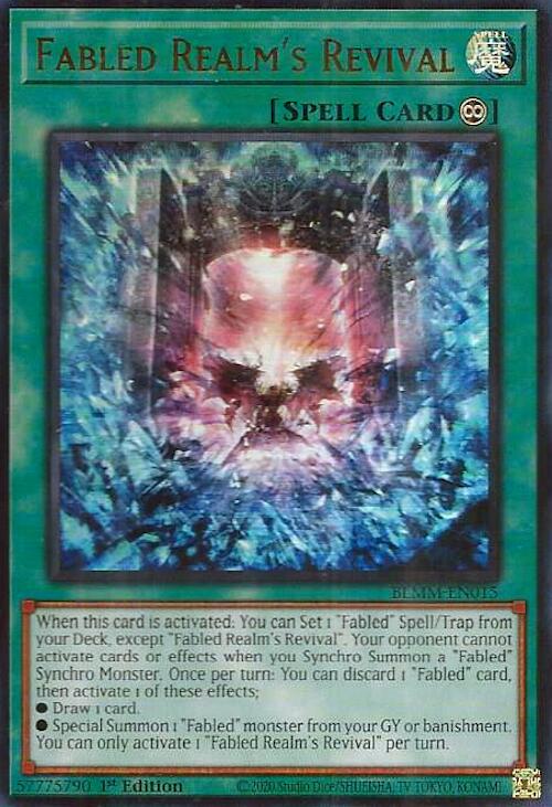 Fabled Realm's Revival [BLMM-EN015] Ultra Rare | Exor Games Dartmouth