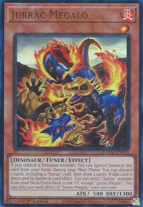 Jurrac Megalo [BLMM-EN016] Ultra Rare | Exor Games Dartmouth
