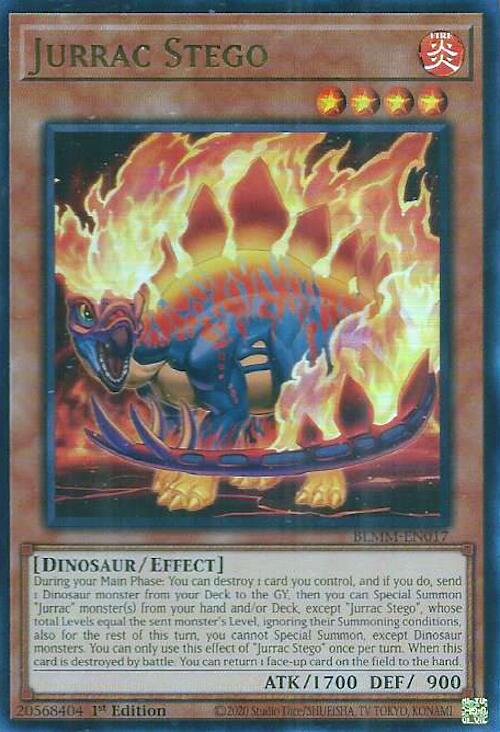 Jurrac Stego [BLMM-EN017] Ultra Rare | Exor Games Dartmouth