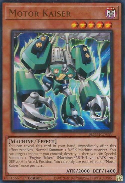 Motor Kaiser [BLMM-EN028] Ultra Rare | Exor Games Dartmouth
