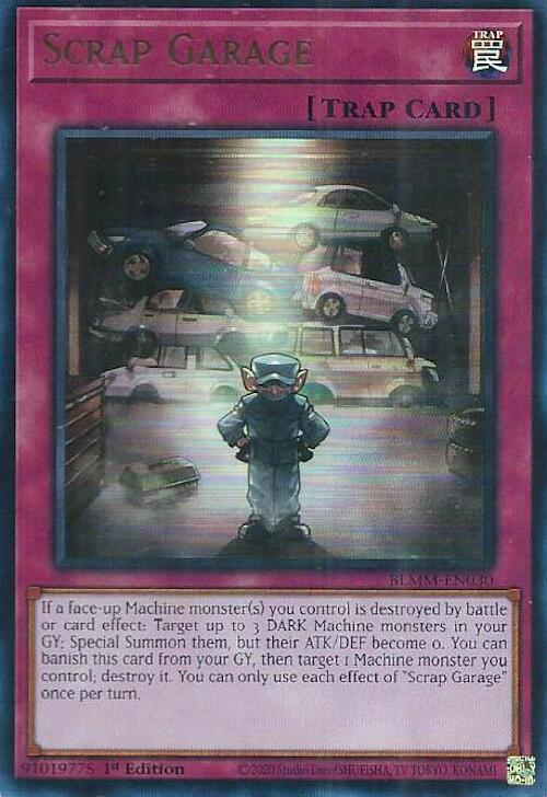 Scrap Garage [BLMM-EN030] Ultra Rare | Exor Games Dartmouth