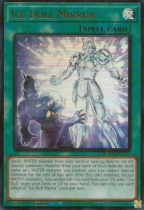 Ice Doll Mirror [BLMM-EN033] Ultra Rare | Exor Games Dartmouth