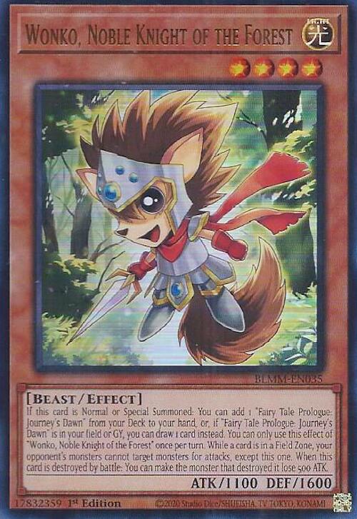 Wonko, Noble Knight of the Forest [BLMM-EN035] Ultra Rare | Exor Games Dartmouth