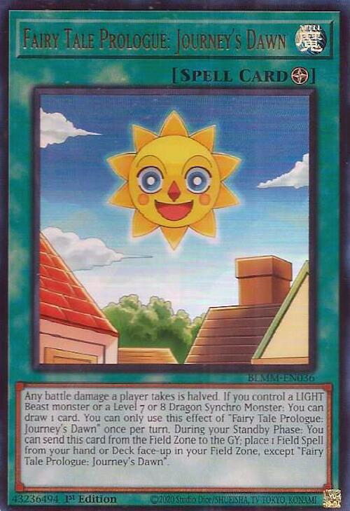 Fairy Tale Prologue: Journey's Dawn [BLMM-EN036] Ultra Rare | Exor Games Dartmouth