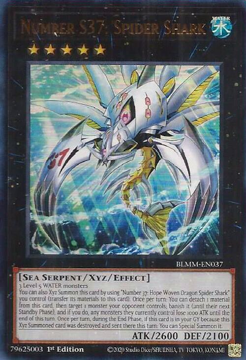 Number S37: Spider Shark [BLMM-EN037] Ultra Rare | Exor Games Dartmouth