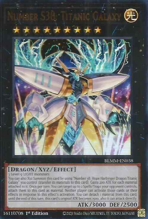 Number S38: Titanic Galaxy [BLMM-EN038] Ultra Rare | Exor Games Dartmouth
