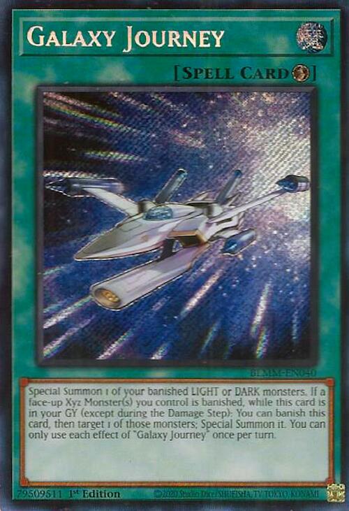 Galaxy Journey [BLMM-EN040] Secret Rare | Exor Games Dartmouth