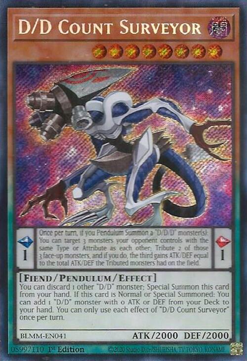 D/D Count Surveyor [BLMM-EN041] Secret Rare | Exor Games Dartmouth
