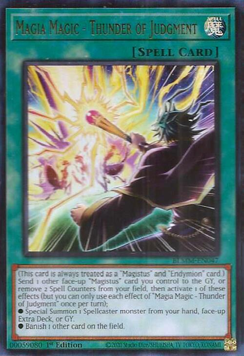 Magia Magic - Thunder of Judgment [BLMM-EN047] Ultra Rare | Exor Games Dartmouth
