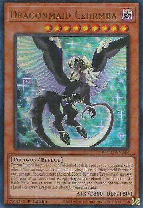 Dragonmaid Cehrmba [BLMM-EN048] Ultra Rare | Exor Games Dartmouth