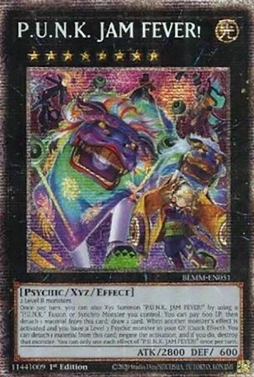 P.U.N.K. JAM FEVER! (Starlight Rare) [BLMM-EN051] Starlight Rare | Exor Games Dartmouth