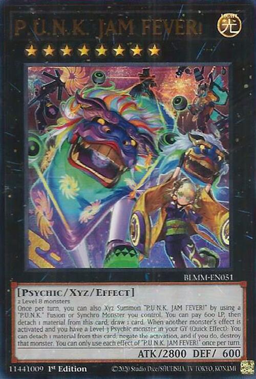 P.U.N.K. JAM FEVER! [BLMM-EN051] Ultra Rare | Exor Games Dartmouth