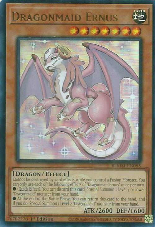 Dragonmaid Ernus [BLMM-EN055] Ultra Rare | Exor Games Dartmouth