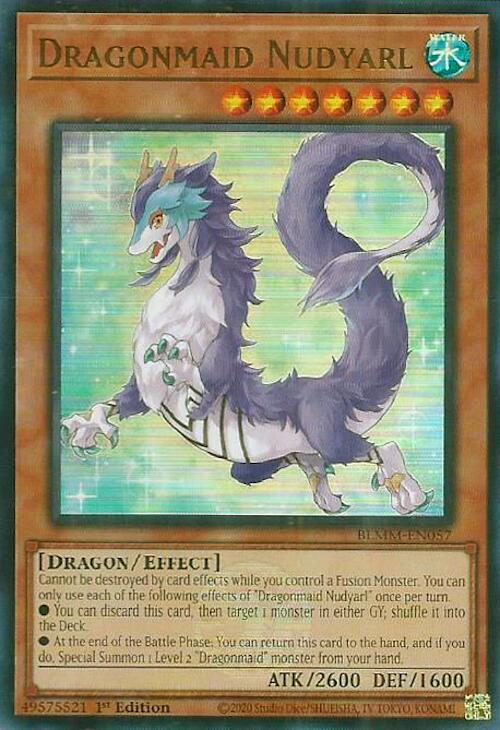 Dragonmaid Nudyarl [BLMM-EN057] Ultra Rare | Exor Games Dartmouth
