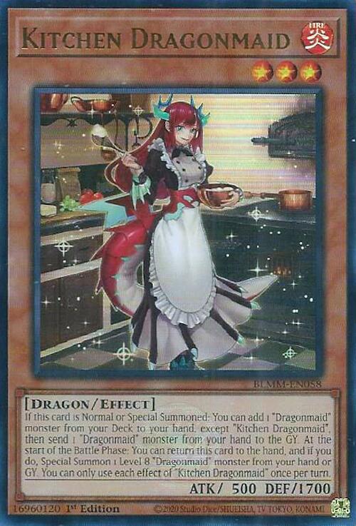 Kitchen Dragonmaid [BLMM-EN058] Ultra Rare | Exor Games Dartmouth