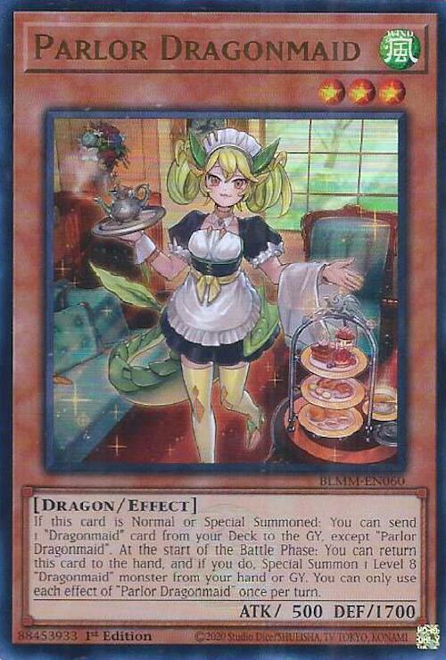 Parlor Dragonmaid [BLMM-EN060] Ultra Rare | Exor Games Dartmouth