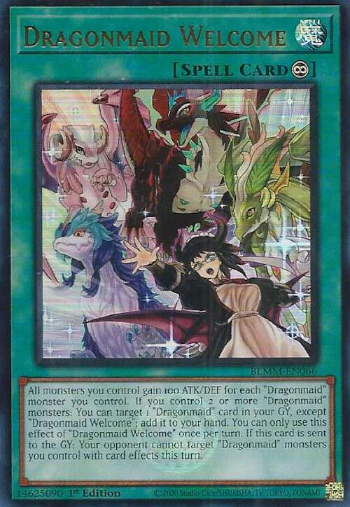 Dragonmaid Welcome [BLMM-EN066] Ultra Rare | Exor Games Dartmouth