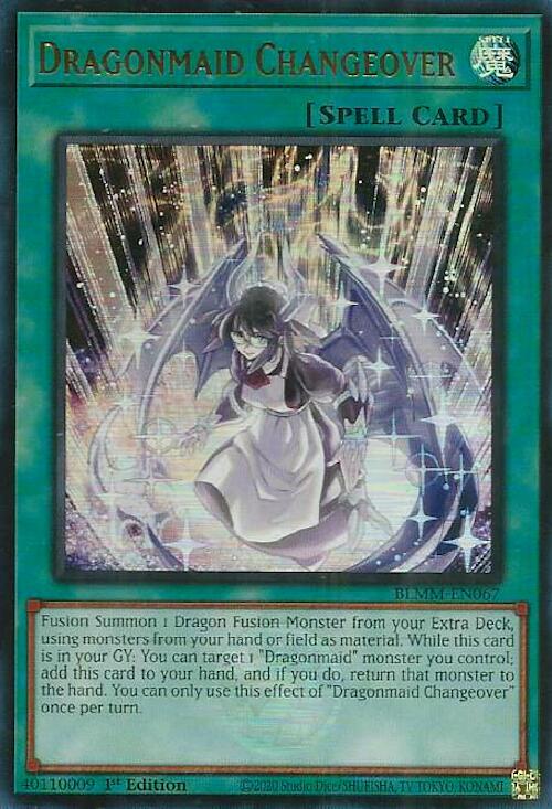 Dragonmaid Changeover [BLMM-EN067] Ultra Rare | Exor Games Dartmouth